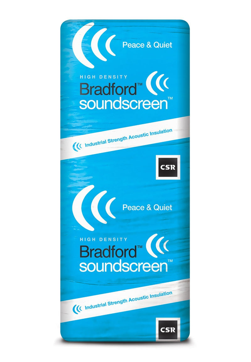 Bradford SoundScreen Acoustic Wall Insulation Batts - R2.5 - 1160 x 430mm - 3.5m²/pack
